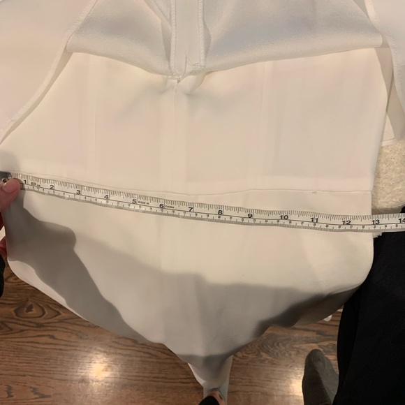 BCBGMaxazria White Strapless Dress - Picture 4 of 4